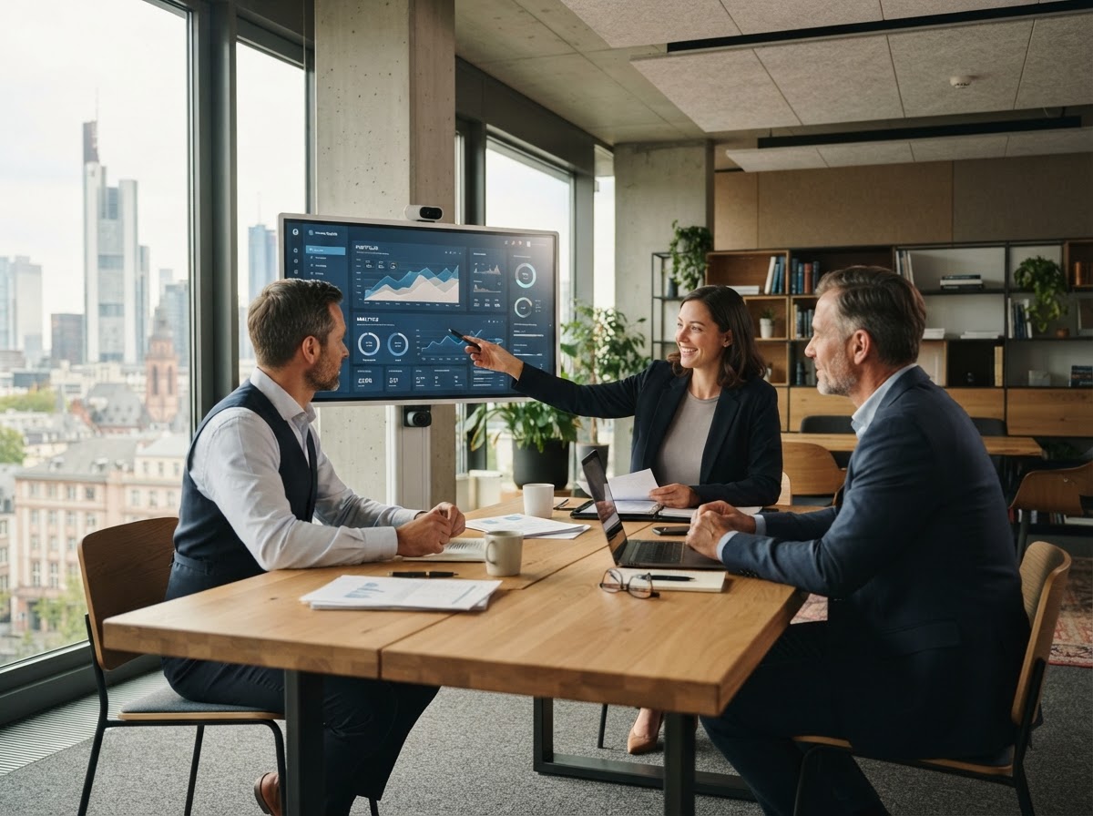 Innova Capital office environment reflecting careful, human-supervised data analysis